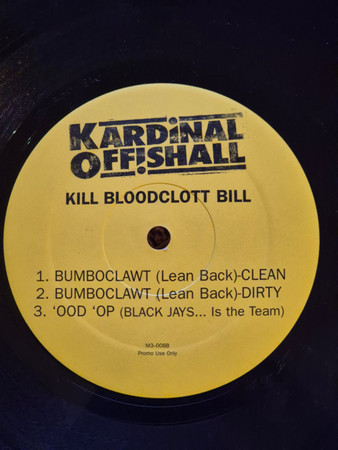 Kardinal Offishall - Kill Bloodclott Bill | Not On Label (M3-008) - 2