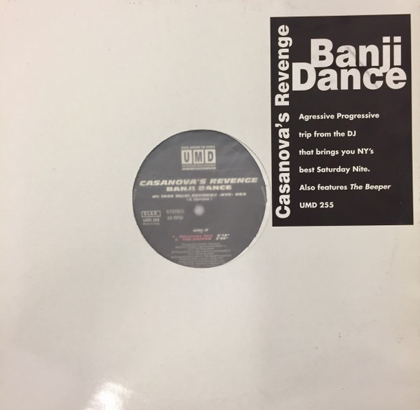 Casanova's Revenge - Banji Dance | Underground Music Department (UMD) (UMD 255)
