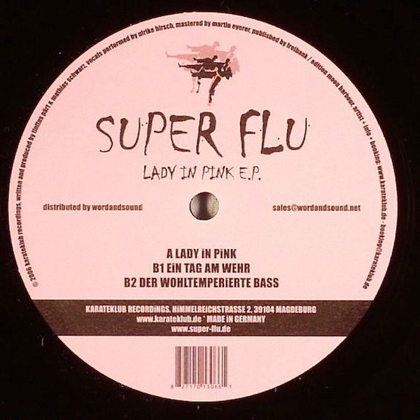 Super Flu - Lady In Pink E.P. | KarateKlub (KK011)