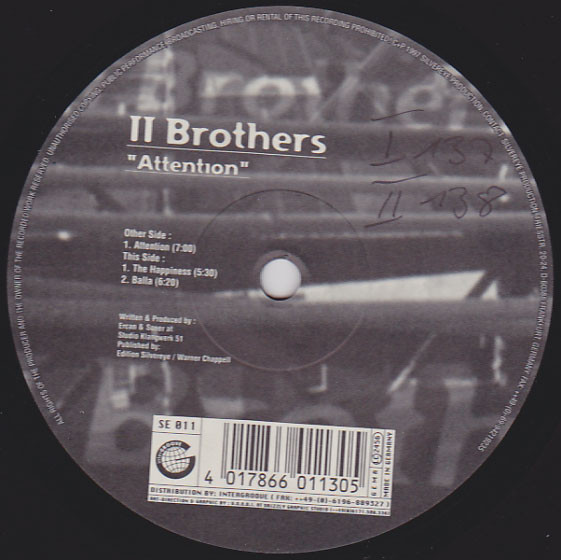2 Brothers - Attention | Silvereye Production Frankfurt (SE 011) - main
