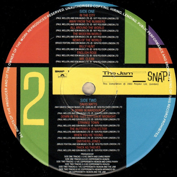 The Jam - Snap! | Polydor (SNAP 1) - 5 The Jam - Snap! | Polydor (SNAP 1) - 5