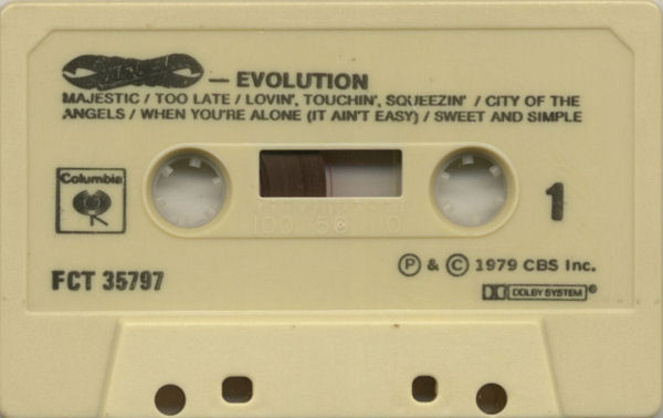 Journey - Evolution [Cassette] | Columbia (FCT 35797) - 3