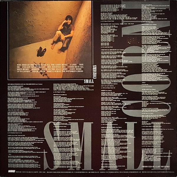 Cliff Richard - Small Corners | Word (Uk) Ltd. (WRD R 3036) - 2