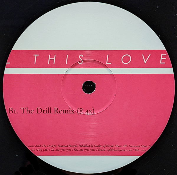 The Similou - All This Love | Back Yard Recordings (BACK15DJX01) - 4