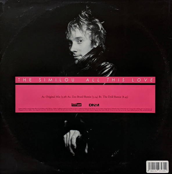 The Similou - All This Love | Back Yard Recordings (BACK15DJX01) - 2