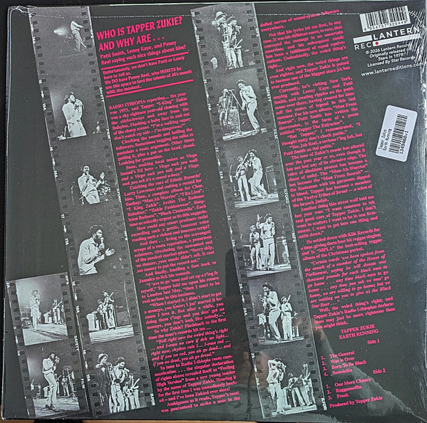 Tapper Zukie - Earth Running | Lantern Rec. (LANR061) - 2 Tapper Zukie - Earth Running | Lantern Rec. (LANR061) - 2