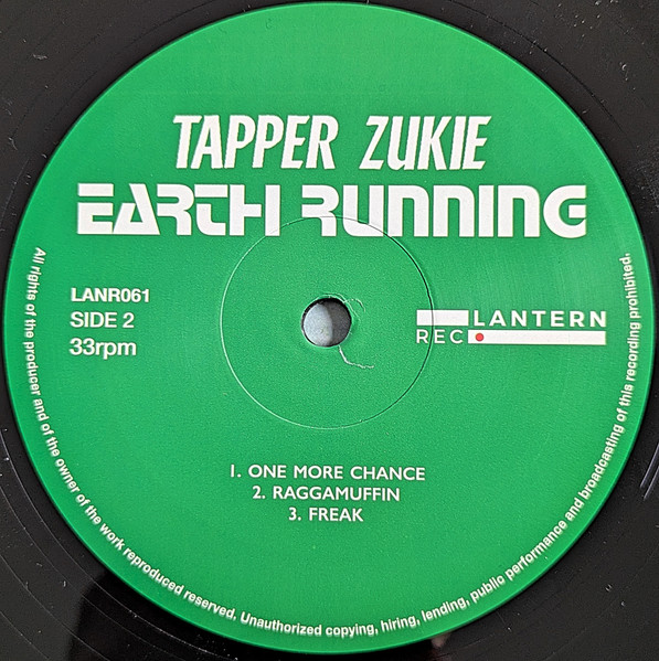 Tapper Zukie - Earth Running | Lantern Rec. (LANR061) - 4 Tapper Zukie - Earth Running | Lantern Rec. (LANR061) - 4
