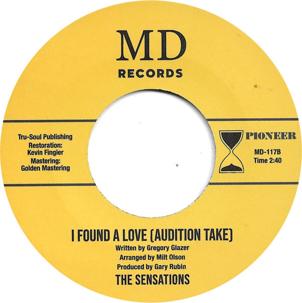 The Sensations - Blinded By Pride | MD Records (MD-117) - 3
