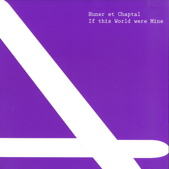 Sandy Huner Et Julien Chaptal - If This World Were Mine | Area Remote (AREA011) - main