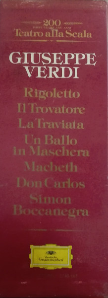 Giuseppe Verdi - 200 Jahre•Years•Ans•Anni Teatro Alla Scala | Deutsche Grammophon (2740 197) - 3