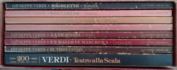 Giuseppe Verdi - 200 Jahre•Years•Ans•Anni Teatro Alla Scala | Deutsche Grammophon (2740 197) - 4