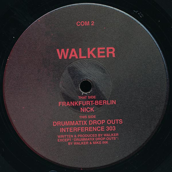 Dr. Walker - Drummatix Drop Outs | Communism Records (COM 2)