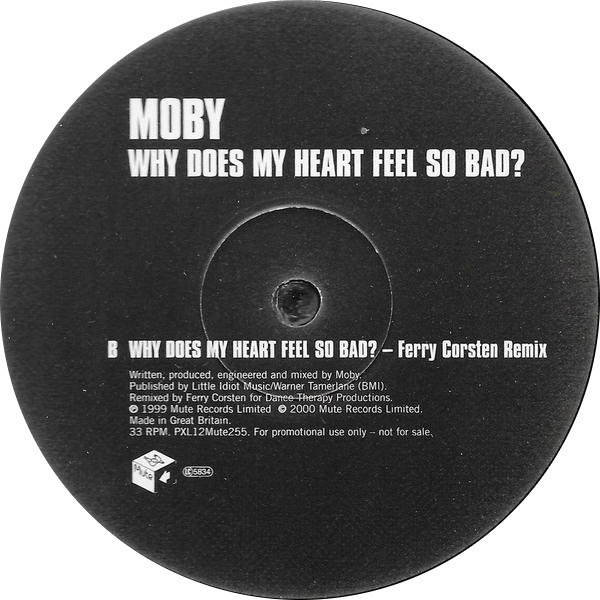 Moby - Why Does My Heart Feel So Bad? | Mute (PXL12 MUTE 255) - 4
