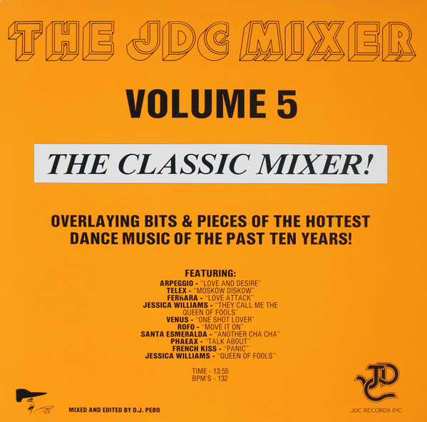 Various - The JDC Mixer Volume 5 The Classic Mixer! | JDC Records (JDC 0083)