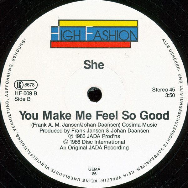 She - I Heard It Through The Grapevine | High Fashion (HF 009) - 4