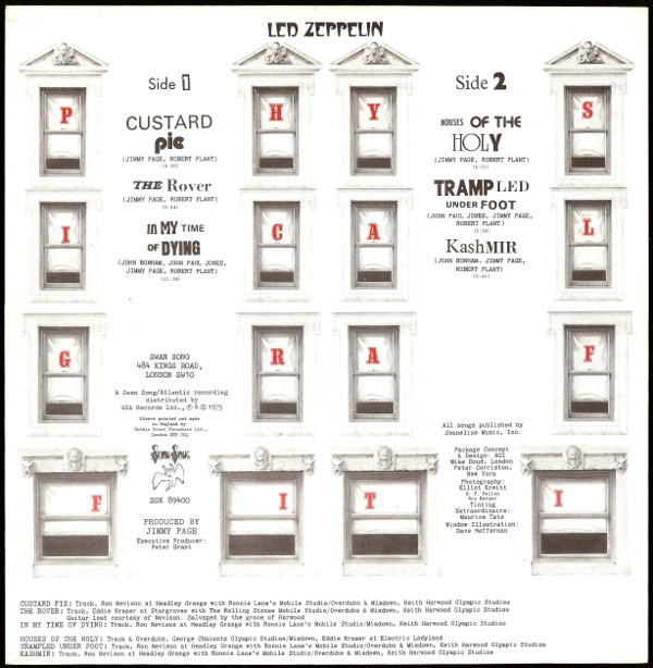 Led Zeppelin - Physical Graffiti | Swan Song (SSK 89400) - 7 Led Zeppelin - Physical Graffiti | Swan Song (SSK 89400) - 7