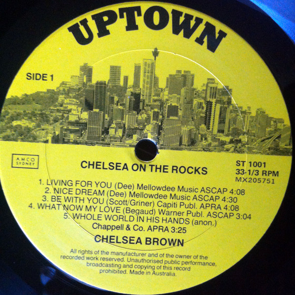 Chelsea Brown - Chelsea On The Rocks | Uptown (ST1001) - 4 Chelsea Brown - Chelsea On The Rocks | Uptown (ST1001) - 4