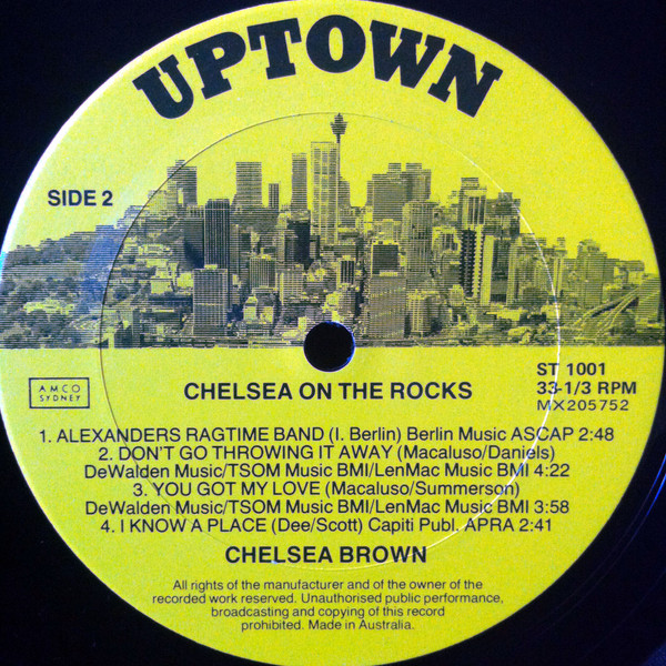 Chelsea Brown - Chelsea On The Rocks | Uptown (ST1001) - 5 Chelsea Brown - Chelsea On The Rocks | Uptown (ST1001) - 5