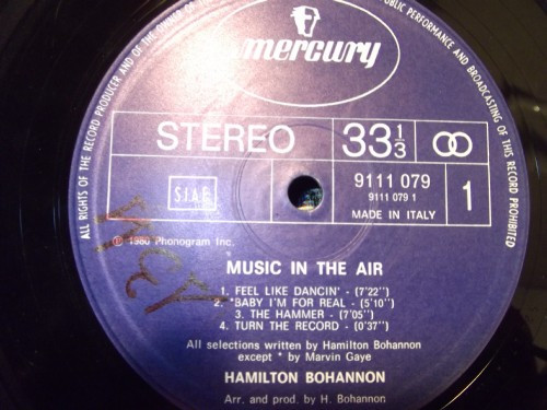 Bohannon - Music In The Air | Mercury (9111 079)