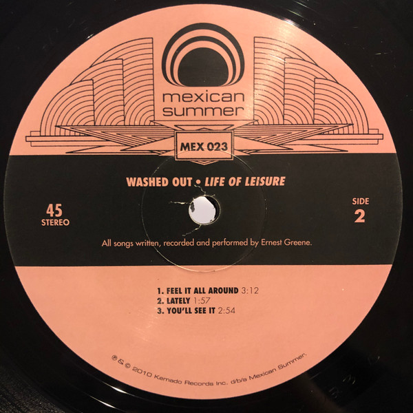 Washed Out - Life Of Leisure | Mexican Summer (MEX 023) - 4