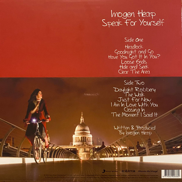 Imogen Heap - Speak For Yourself | Music On Vinyl (MOVLP2300) - 2