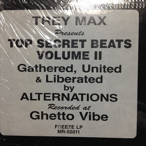Trey Max - Top Secret Beats Volume II | Freeze Records (MRLP-55011)