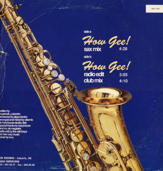 Black Machine - How Gee! | Boy Records (BOY-103) - 2