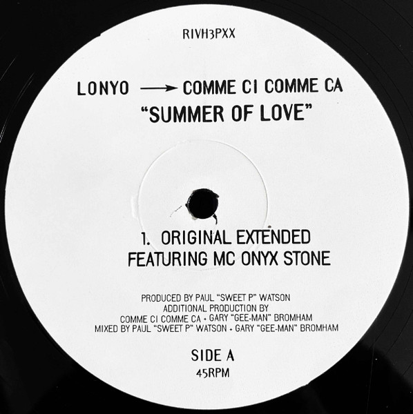 Lonyo → Comme Ci Comme Ca - Summer Of Love | Riverhorse Records (RIVH3PXX) - main