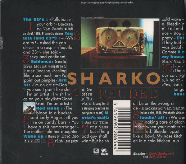 Sharko - Feuded | Les Disques Mange-Tout (ldmtcd002)