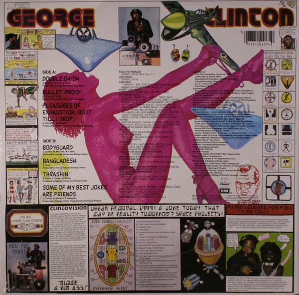 George Clinton - Some Of My Best Jokes Are Friends | Capitol Records (ST-12417)