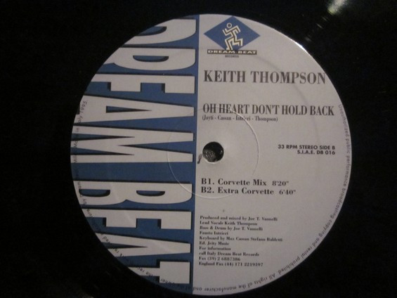 Keith Thompson - Oh Heart Don't Hold Back | Dream Beat (DB 016) - 3