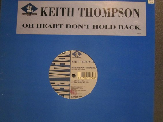 Keith Thompson - Oh Heart Don't Hold Back | Dream Beat (DB 016) - main