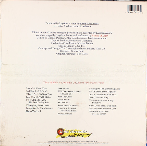 The Voices Of Light - All Time Gospel Classics Volume 1 | Light Records (SPCN 7-115-72012-6) - 2 The Voices Of Light - All Time Gospel Classics Volume 1 | Light Records (SPCN 7-115-72012-6) - 2