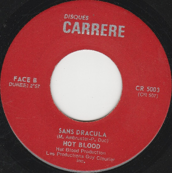 Hot Blood - Soul Dracula | Carrere (CR 5003) - 2