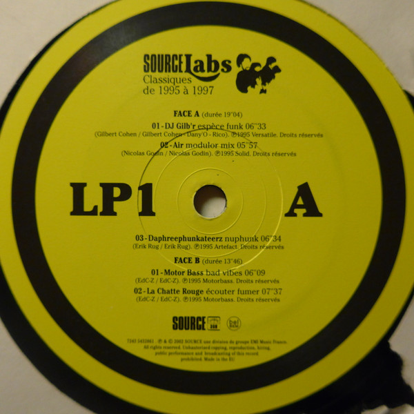 Various - Source Labs - Classiques De 1995 A 1997 | Source (SOURLP 056) - 4