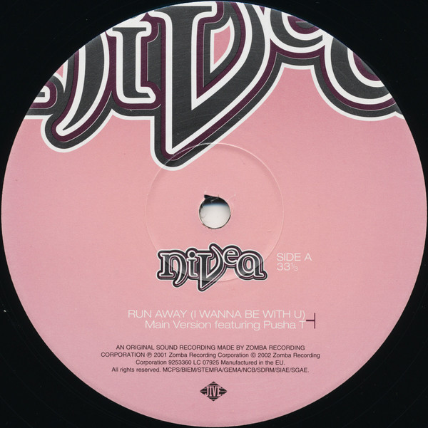 Nivea - Run Away (I Want To Be With You) / Don't Mess With The Radio | Jive (9253360) Nivea - Run Away (I Want To Be With You) / Don't Mess With The Radio | Jive (9253360)