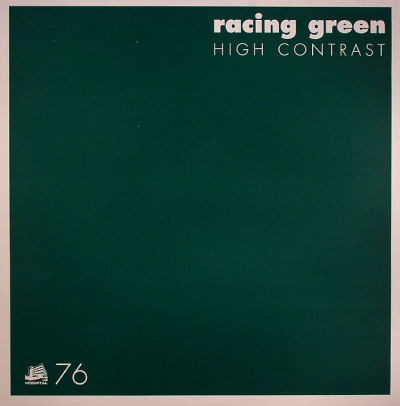 High Contrast - Racing Green | Hospital Records (NHS76)