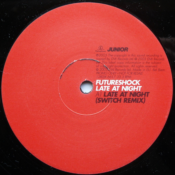 Futureshock - Late At Night | Parlophone (12RDJX 6617) - 3