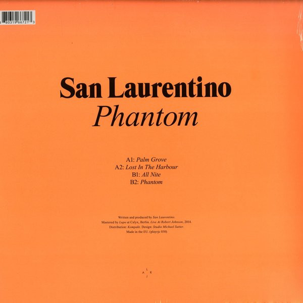 San Laurentino - Phantom | Live At Robert Johnson (playrjc 030) - 2