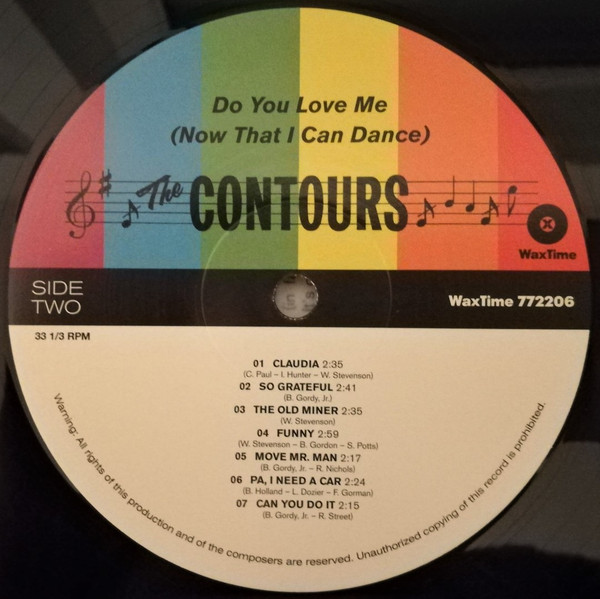 The Contours - Do You Love Me (Now That I Can Dance) | WaxTime (772206) - 4