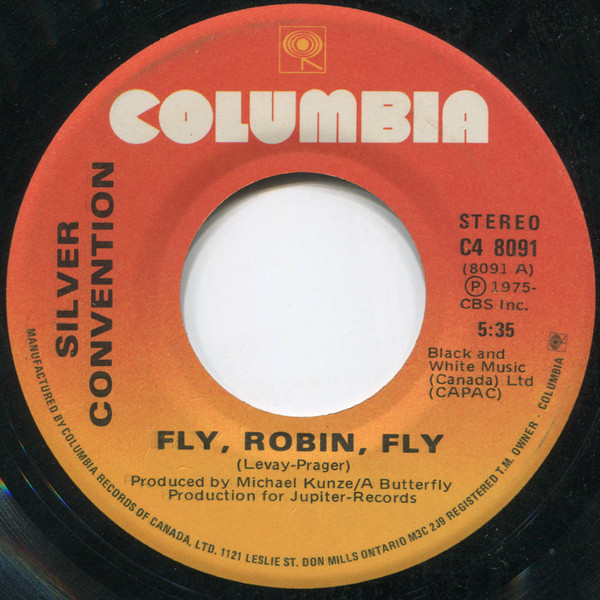 Silver Convention - Fly, Robin, Fly | Columbia (C4 8091) - main