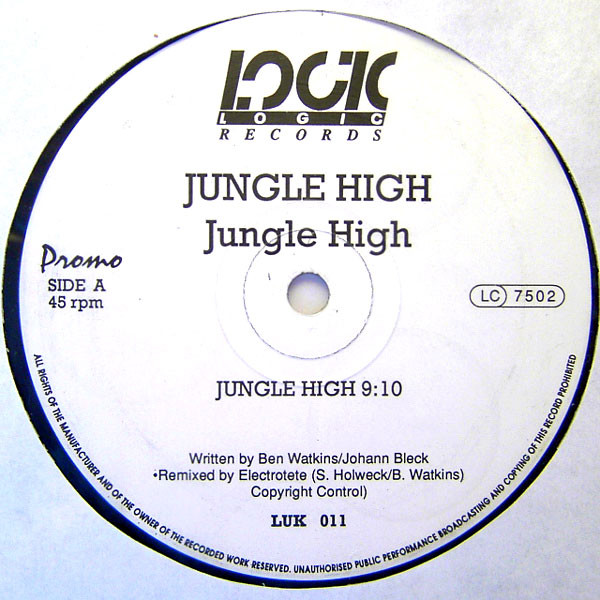 Jungle High - Jungle High | Logic Records (LUK 011)
