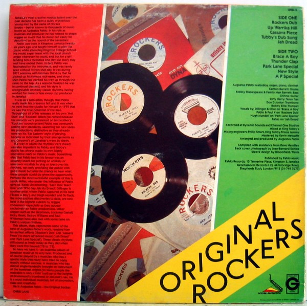 Augustus Pablo - Original Rockers | Greensleeves Records (GREL 8) - 2