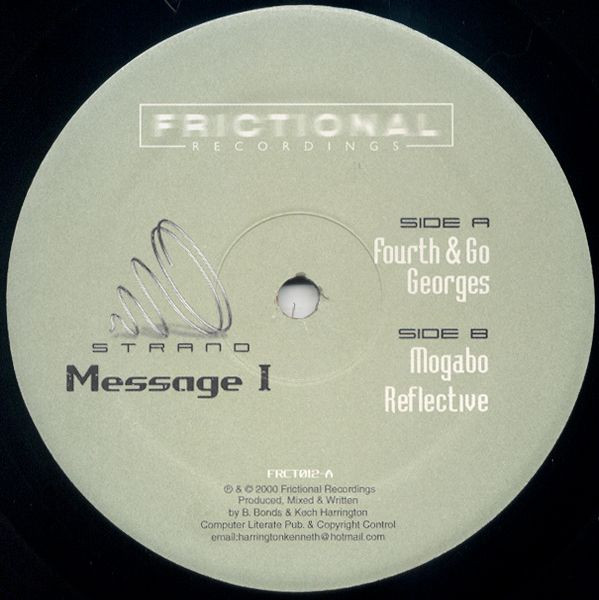 Strand - Message I | Frictional Recordings (FRCT 012)