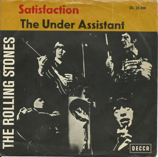The Rolling Stones - Satisfaction / The Under Assistant | Decca (DL 25 200)