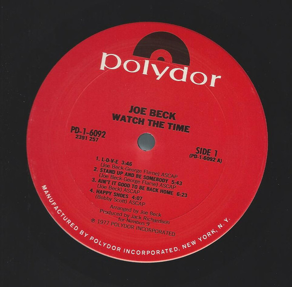Joe Beck - Watch The Time | Polydor (PD-1-6092) - 2 Joe Beck - Watch The Time | Polydor (PD-1-6092) - 2