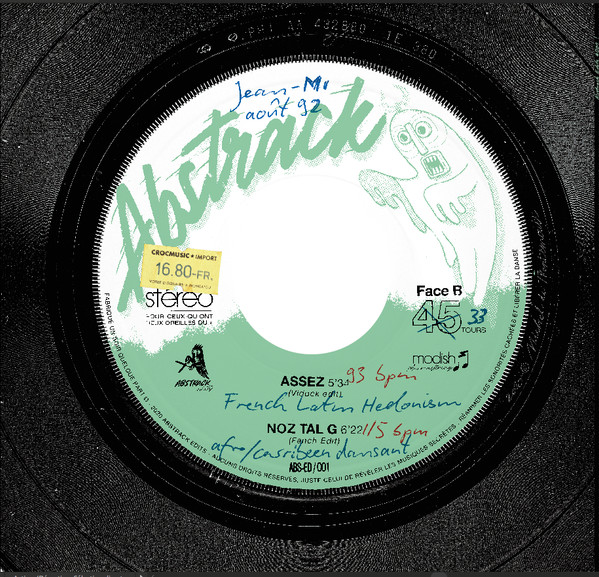 Vidock , Fanch , Edits De Nantes - Abstrack Edits 001 | Abstrack Records (ABS-ED001) - main