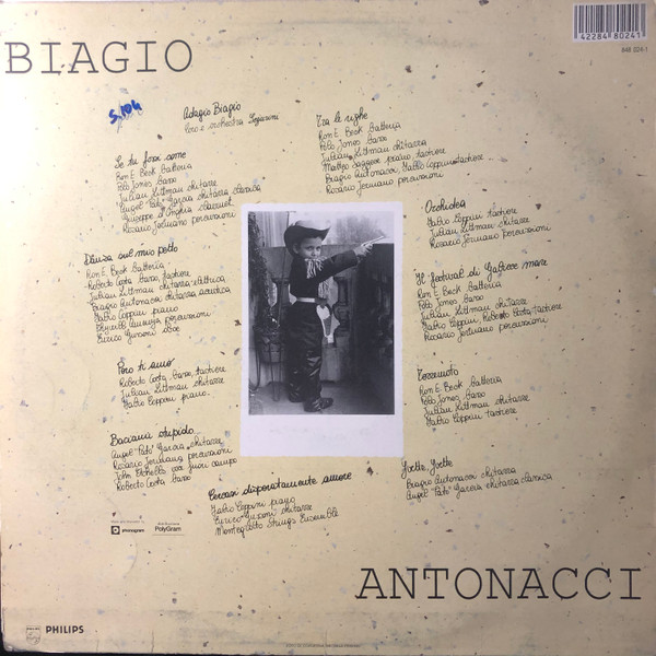 Biagio Antonacci - Adagio Biagio | Philips (848 024-1) - 2
