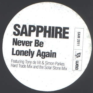 Sapphire - Never Be Lonely Again | WEA (SAM 2011) - 4