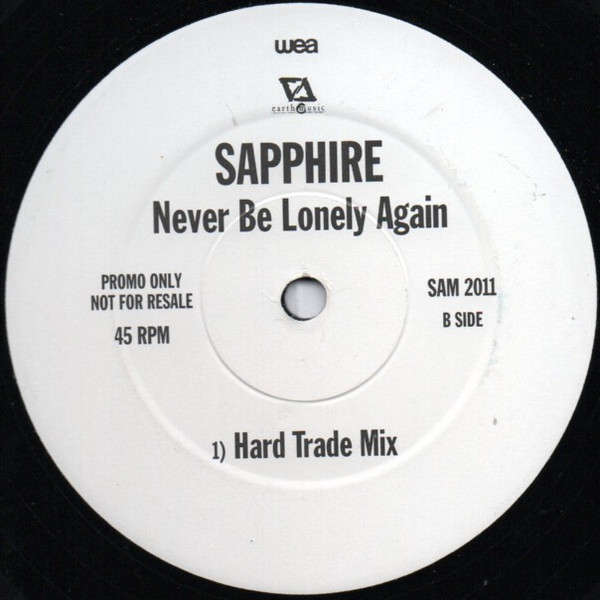 Sapphire - Never Be Lonely Again | WEA (SAM 2011) - 3